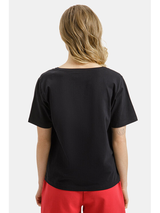 Cross Jeans Cross Jeans T-Shirt 56268-020 Czarny