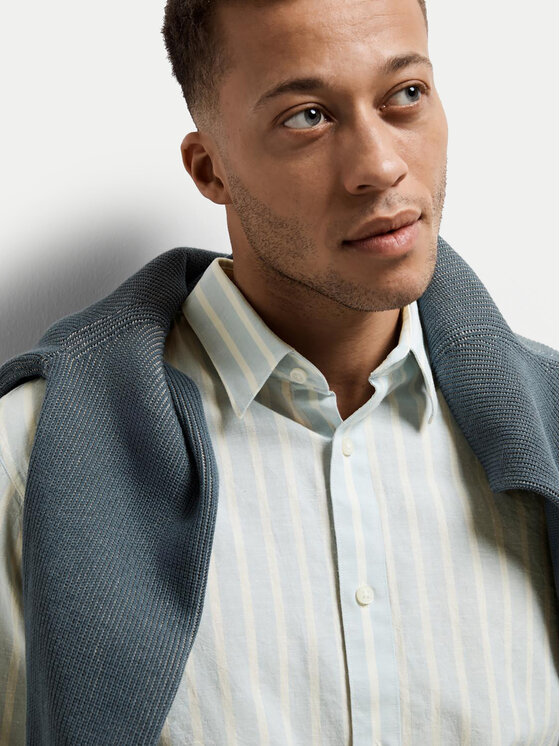 Selected Homme Selected Homme Košile 16078867 Modrá Slim Fit