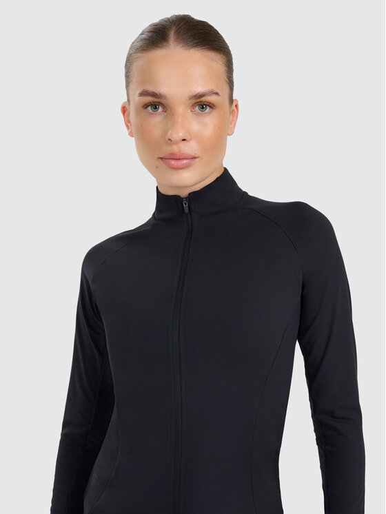 4F 4F Bluza MULTI ACTIVE Czarny Slim Fit
