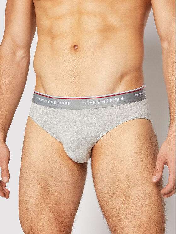 Tommy Hilfiger Tommy Hilfiger Set od 3 para muških slip gaća 1U87903766 Šarena