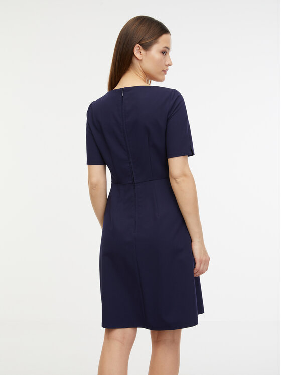 Orsay Orsay Sukienka codzienna 1000139575000__38 Granatowy Regular Fit