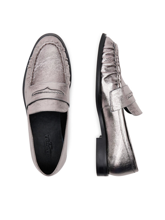Badura Badura Loaferke LILAC-SLT152SK Srebrna