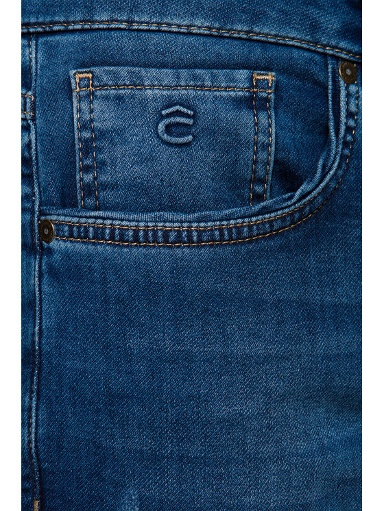 Lancerto Lancerto Jeansy Carson Granatowy Slim Fit