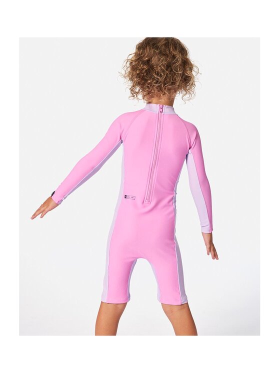 Rip Curl Rip Curl Kombinezon plażowy Rainbow Tide Springsuit - Girl Różowy