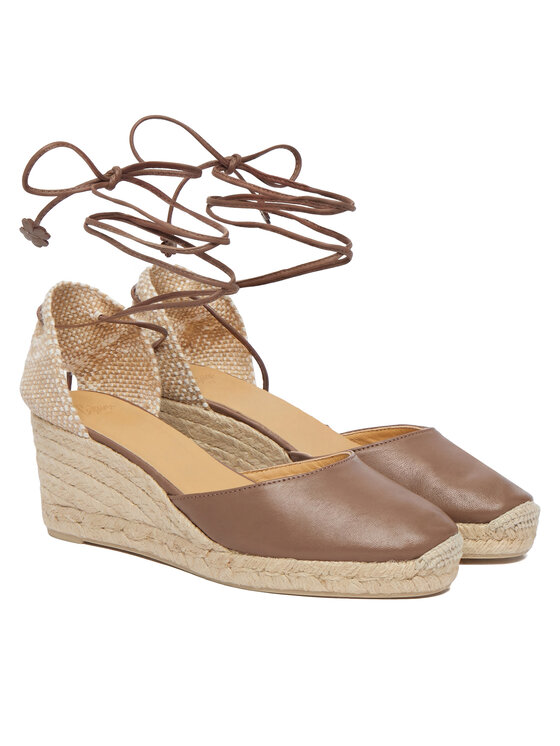 Castañer Castañer Espadrilky Joyce/8ED/291 26078 Hnědá