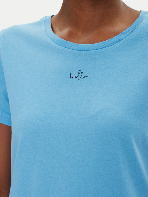Fransa Fransa T-Shirt 20615288 Blau Regular Fit