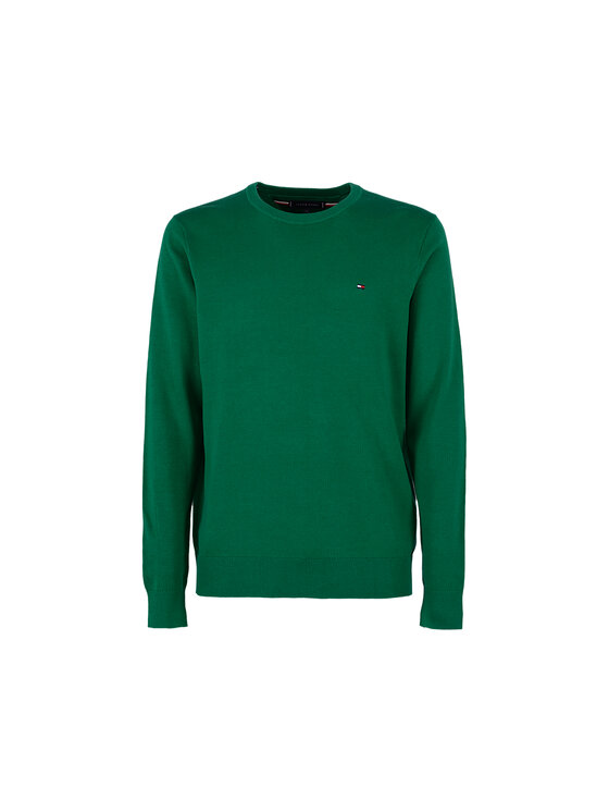 Tommy Hilfiger Tommy Hilfiger Maglione MW0MW39999L4F Verde Regular Fit