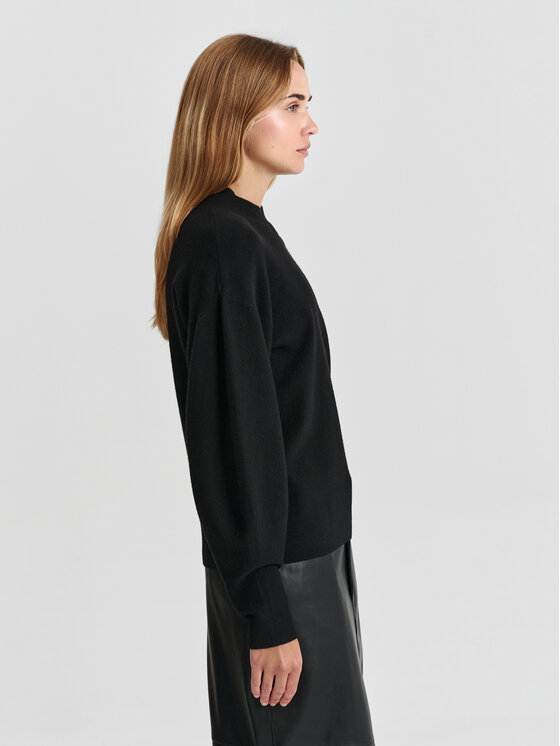 TATUUM TATUUM Sweter COLET Czarny Classic Fit
