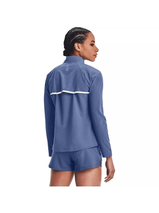 Under Armour Under Armour Kurtka do biegania Launch 3.0 STORM Jacket Niebieski Fitted Fit