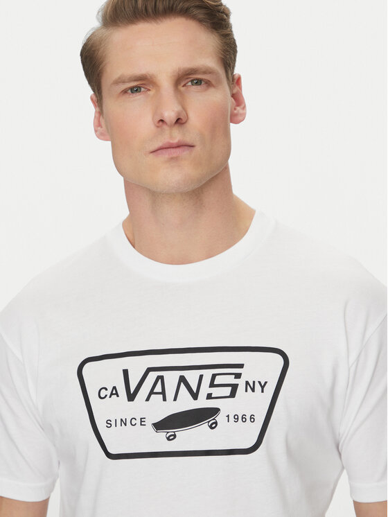 Vans Vans T-Shirt Full Patch VN000QN8YB21 Λευκό Classic Fit