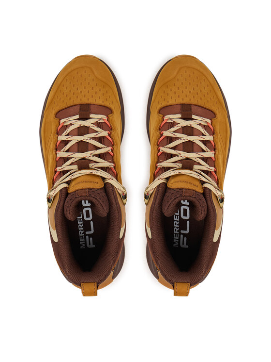 Merrell Merrell Сникърси Moab Speed 2 Leather Mid J00005332 Кафяв