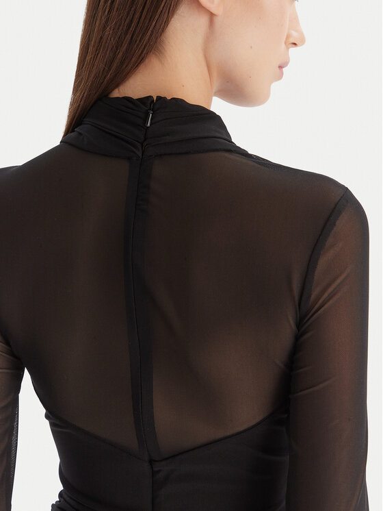 Bardot Bardot Estélyi ruha Veria 59987DB Fekete Slim Fit