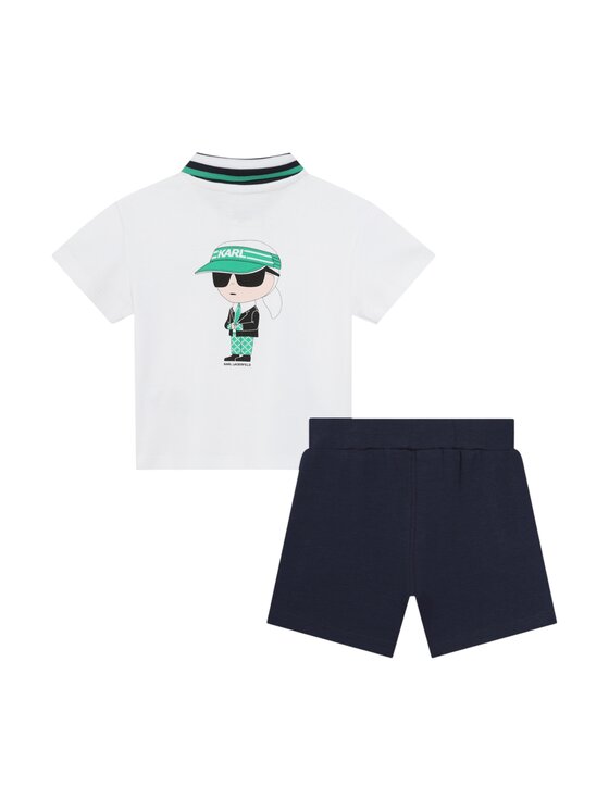 KARL LAGERFELD KARL LAGERFELD Completo tuta z30132_n48 Bianco Regular Fit