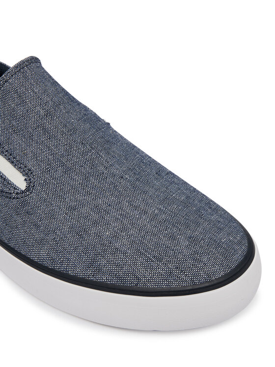 Tommy Hilfiger Tommy Hilfiger Teniși Harlem Core Ii Slip On Chambray FM0FM05819 Albastru