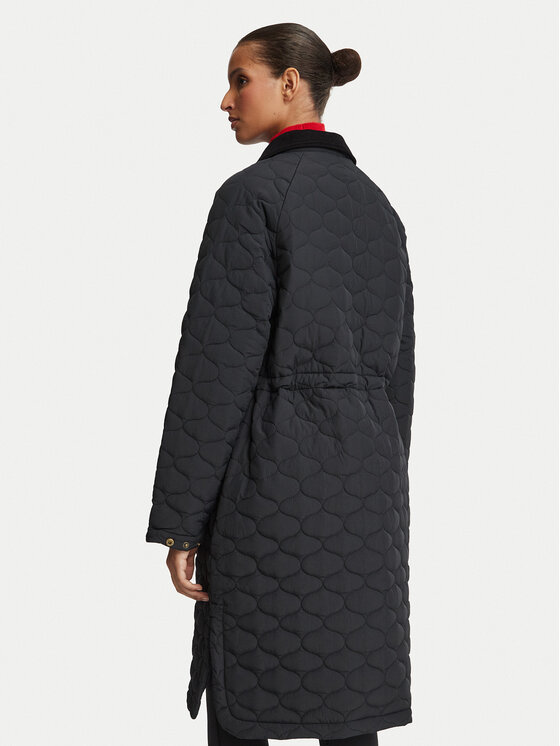 Hunter Hunter Преходно яке HARW0002262 Черен Regular Fit