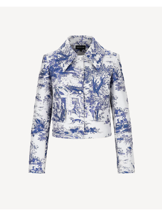 Castellani Castellani Marynarka Castle Blue Niebieski Regular Fit