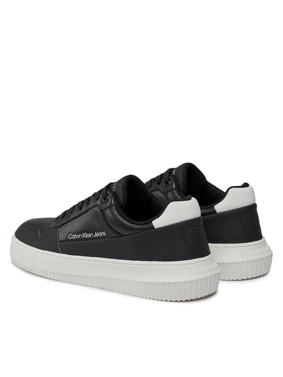 Calvin Klein Jeans Calvin Klein Jeans Sneakers Chunky Cupsole Low Lth In Sat YM0YM00873 Nero