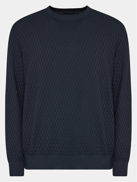 Sisley Sisley Pulover 1098S1033 Mornarsko modra Regular Fit