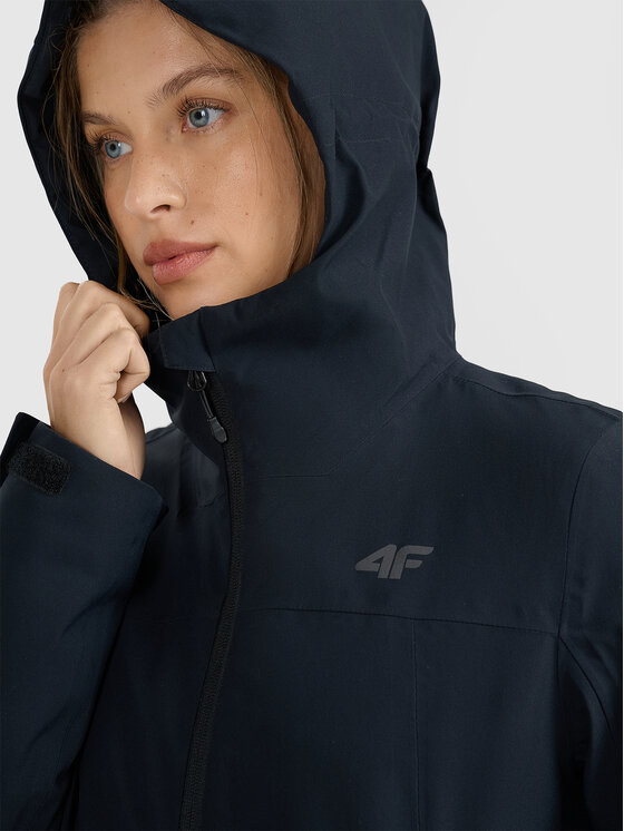 4F 4F Kurtka narciarska SKIWEAR Czarny Regular Fit