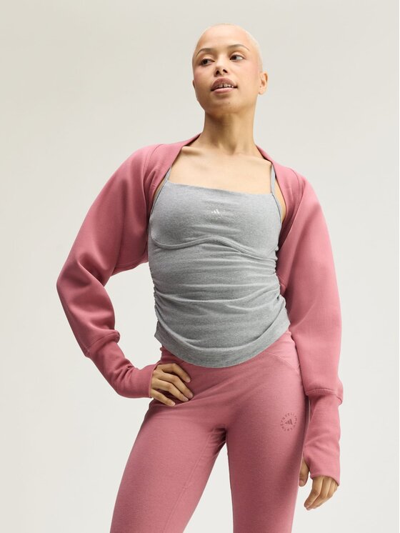 adidas by Stella McCartney adidas by Stella McCartney Bluza techniczna 163007 Różowy Loose Fit