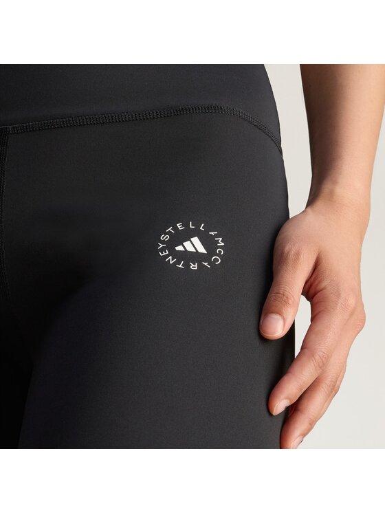 adidas by Stella McCartney adidas by Stella McCartney Szorty sportowe 154675 Czarny Fitted Fit