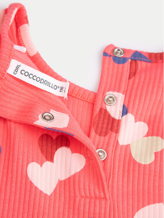 Coccodrillo Coccodrillo Sukienka codzienna ZC4129103HGK Różowy Regular Fit