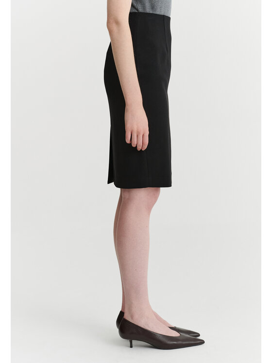 TATUUM TATUUM Spódnica midi MONITA Czarny Flare Fit
