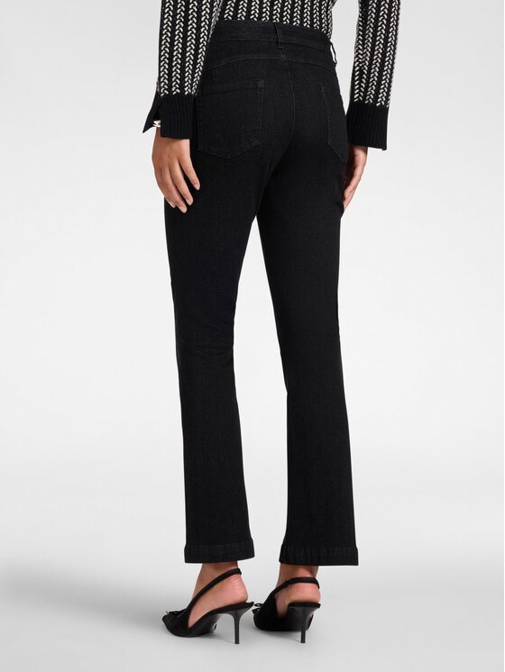 Elena Mirò Elena Mirò Jeans P418G000429N033 Nero Flare Fit