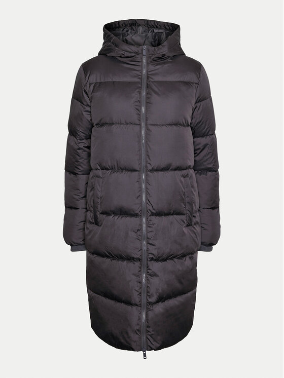 Pieces Pieces Zimní bunda 17115627 Šedá Regular Fit