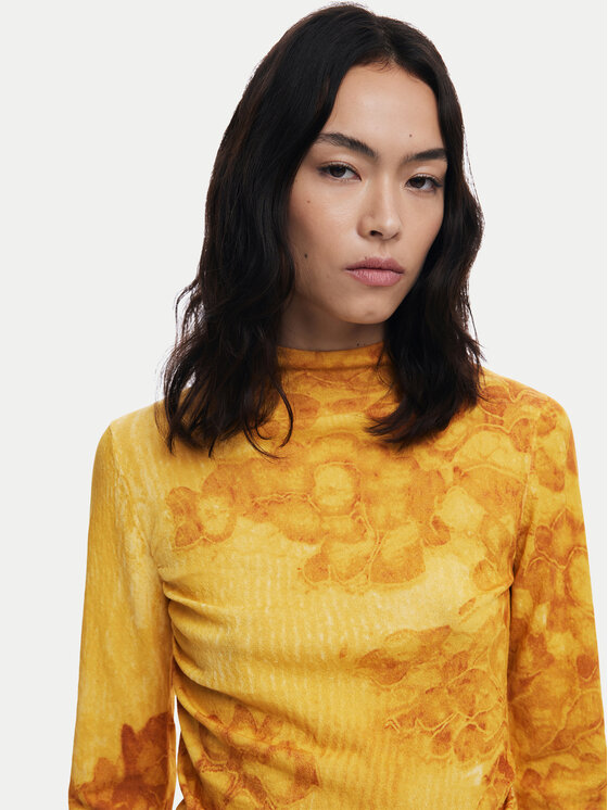 Desigual Desigual Dolcevita Ottawa 25WWJF38 Giallo Regular Fit