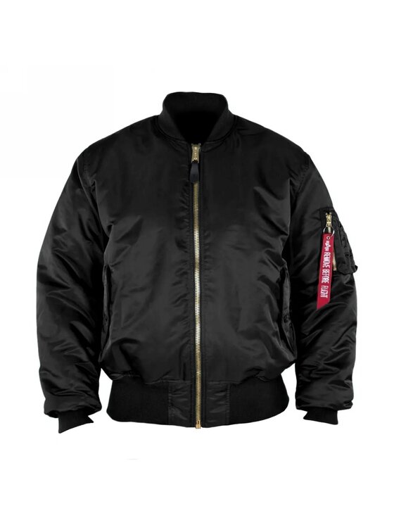 Alpha Industries Alpha Industries Bunda bomber AI.100101 Černá Regular Fit