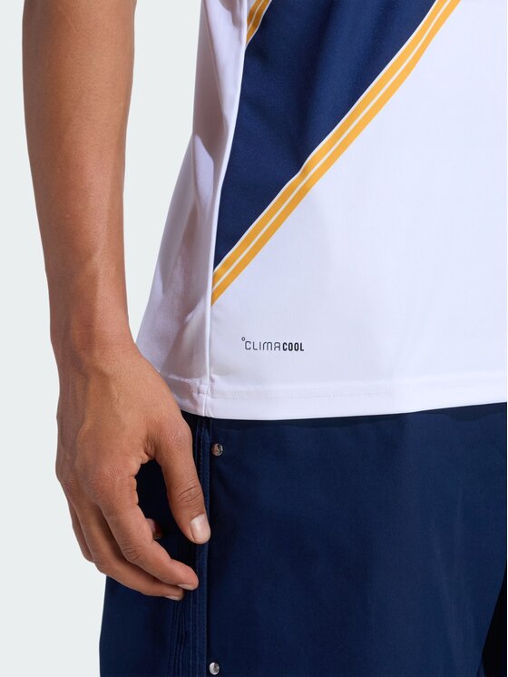 adidas adidas Koszulka techniczna LA Galaxy Biały Slim Fit