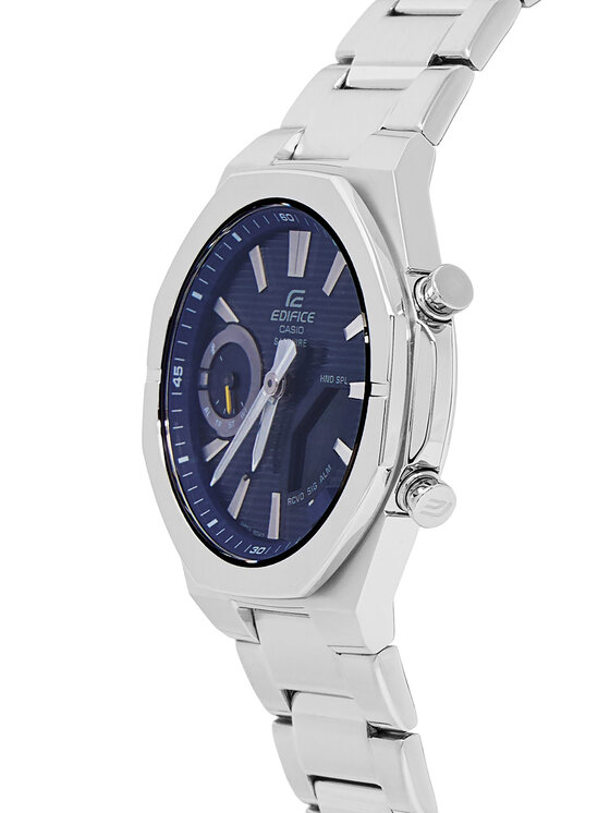 Casio Casio Zegarek Edifice ECB-S10D-2AEF Srebrny