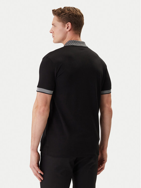 BOSS BOSS Tricou polo 50554583 Negru Regular Fit