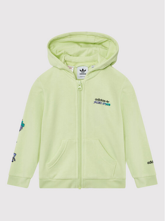 adidas adidas Φόρμα Graphic HE6913 Πράσινο Regular Fit