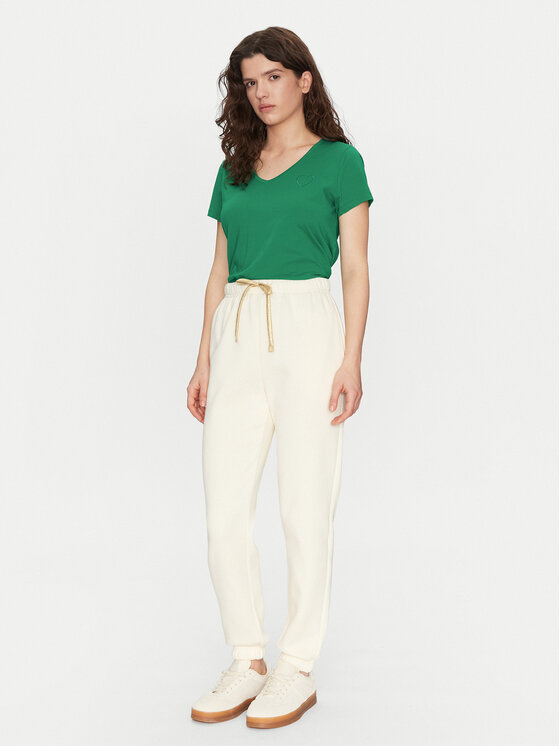 Pieces Pieces T-shirt New Billy 17102921 Zelena Regular Fit