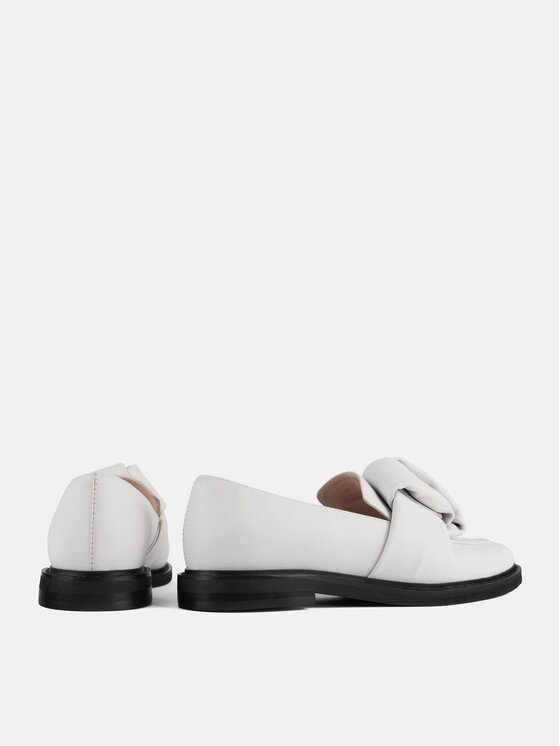 L37 L37 Mokasíny CROSS THE LINE Bílá