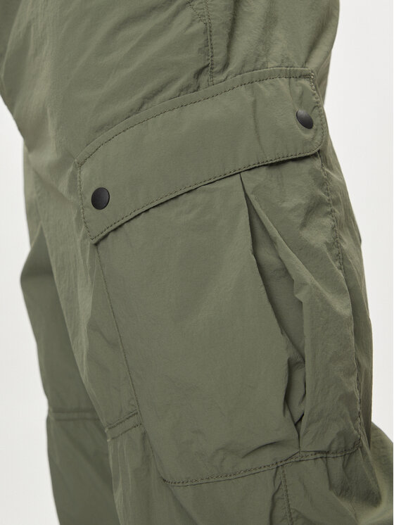 Gap Gap Hlače 487058-01 Zelena Relaxed Fit