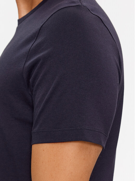 Gant Gant T-Shirt Shield 2003184 Granatowy Regular Fit