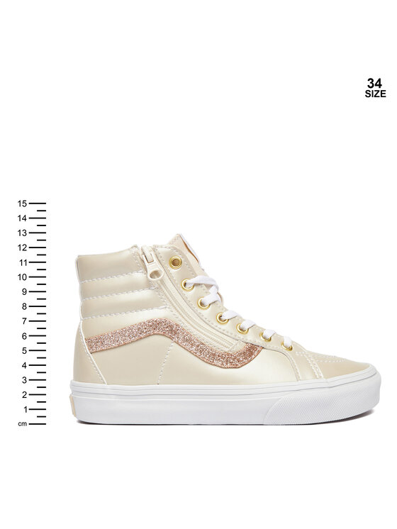 Vans Vans Superge SK8-Hi Reissue Side Zip VN000CYPDJR1 Écru