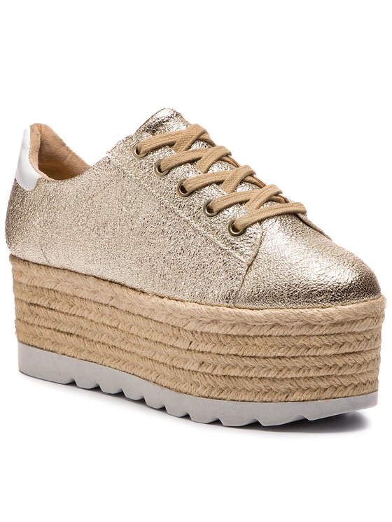 Guess Guess Espadrilės Gracen FL6GRC LEM13 Auksinė