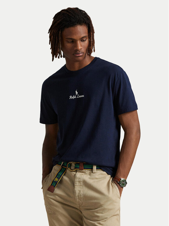 Polo Ralph Lauren Polo Ralph Lauren Tricou 710981370002 Bleumarin Classic Fit