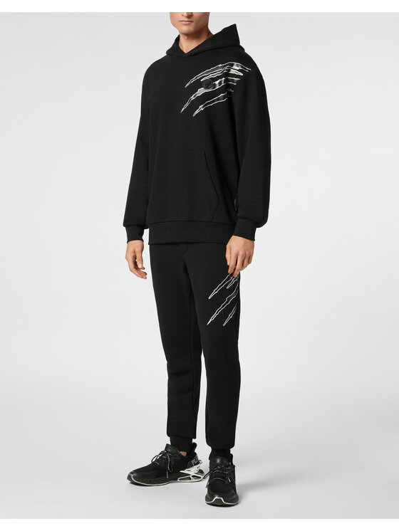 Plein Sport Plein Sport Mikina 23005 Čierna Regular Fit