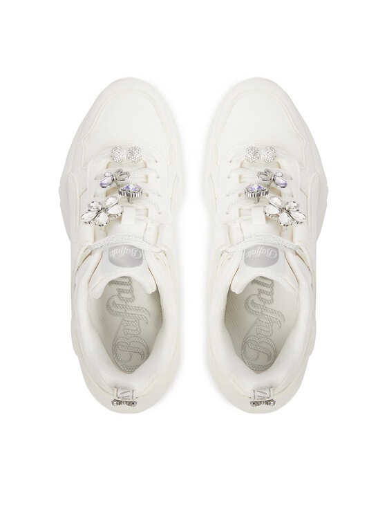 Buffalo Buffalo Sneakersy Bliss Ice Glam 1636674 Bílá