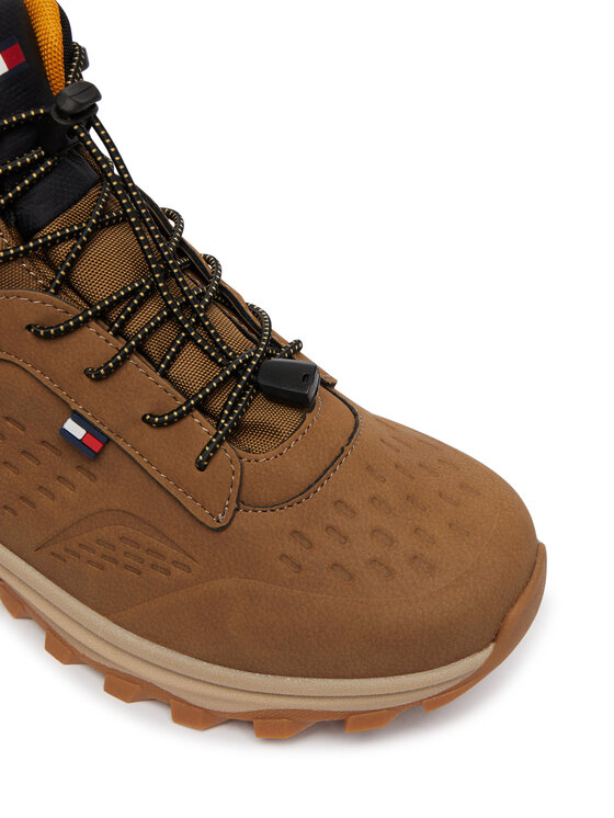 Tommy Hilfiger Tommy Hilfiger Šnurovacia obuv Portland T3XE-35300-1960 S Hnedá