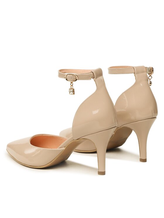 Scarpe stiletto 17550 Beige