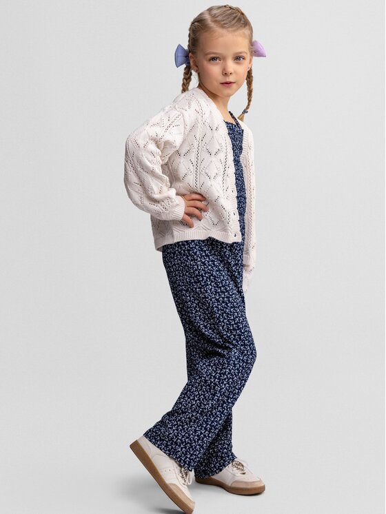 minoti minoti Kardigan 30KNIT102 Biały Regular Fit