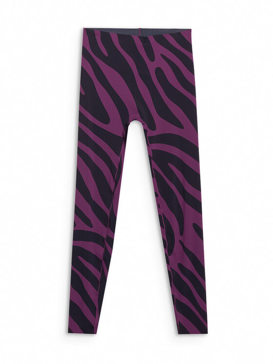 4F 4F Legginsy COMMON GROUND Fioletowy Slim Fit
