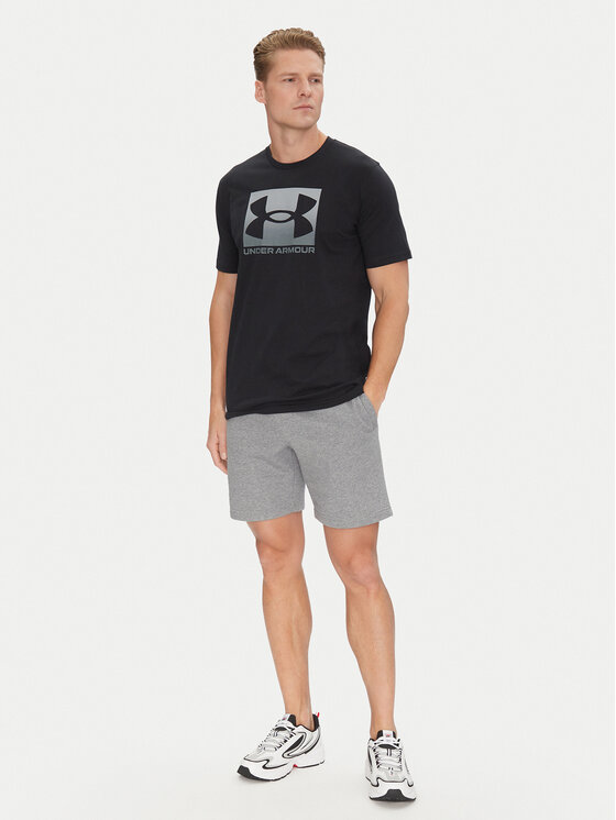 Under Armour Under Armour Sportske kratke hlače Rival 1379779 Siva Regular Fit