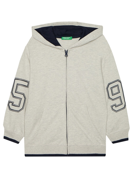 United Colors Of Benetton United Colors Of Benetton Felpa 3BC1C504U Grigio Relaxed Fit